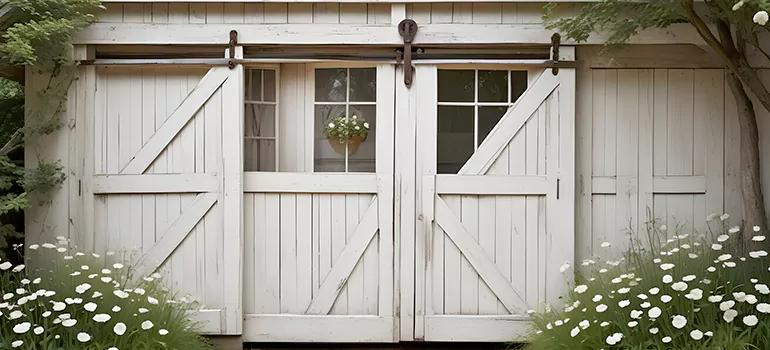 Rear Barn Door Repair in San Carlos, CA