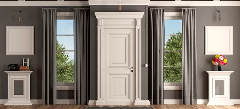 Removable Center Door Mullion in San Carlos, CA