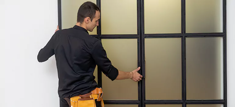 Patio French door installation in San Carlos, CA