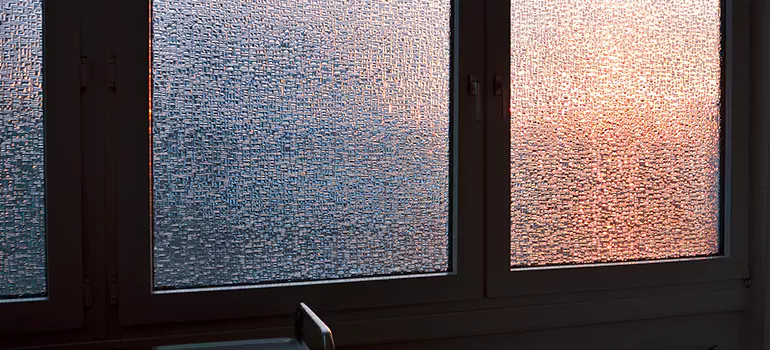 Frosted Glass Window Replacement in San Carlos, CA