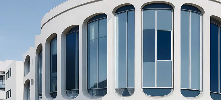 Geometric Window Curtains in San Carlos, CA