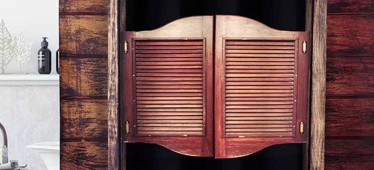 Installing Saloon Door Hinges in San Carlos, CA
