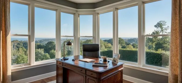 Residential Bow Window Installation in San Carlos, CA