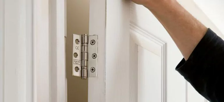 Bathroom Stall Door Hinge Repair in San Carlos, CA