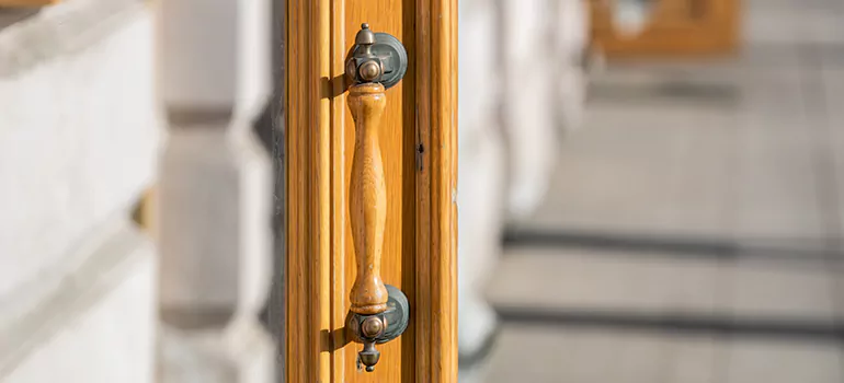 Wooden Pull Bar Installation in San Carlos, CA