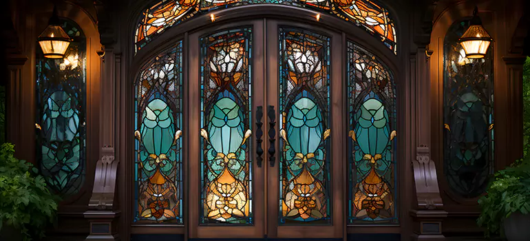 Wrought Iron Storm Door in San Carlos, CA